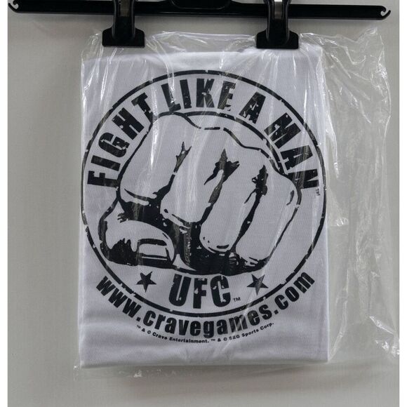 Rare SEALED Ultimate Fighting Championship UFC PS1 Video‎ Game T-Shirt Size XL - Picture 1 of 1